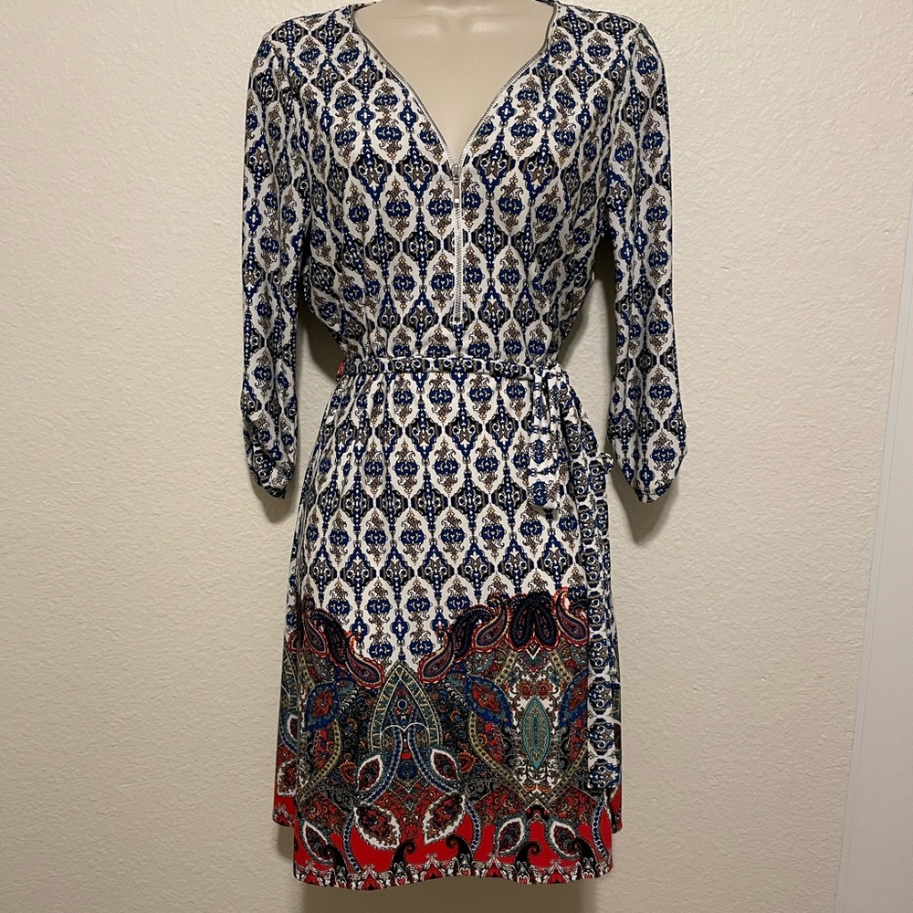 Love Luscious Women’s Abstract Dress. SZ S